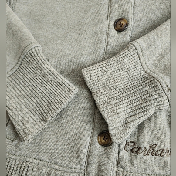 Carhartt Green Hooded Jacket - Picture 4 of 11